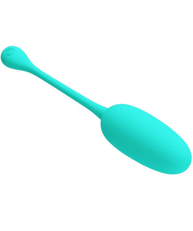 pretty love uovo vibrante ricaricabile knucker verde acqua