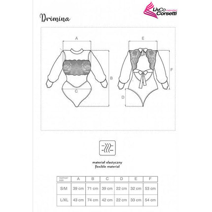 livco corsetti fashion drimina lc90690 body blu nanvy