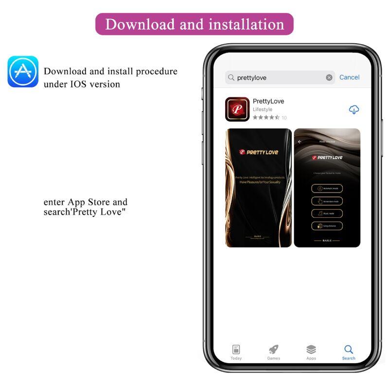 pretty love catalina vibrator app telecomando viola
