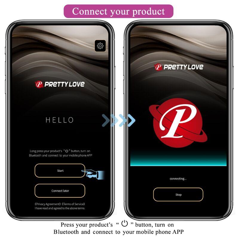 pretty love plug anale controllato da app jefferson viola