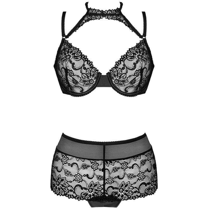 livco corsetti fashion linera per la collezione senses reggiseno slip nero