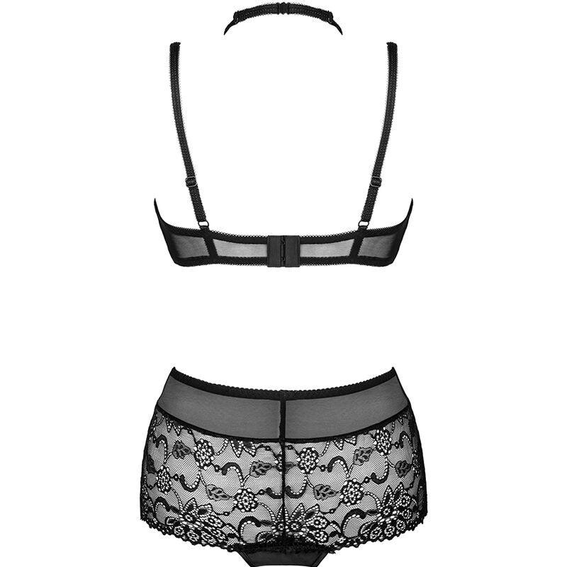 livco corsetti fashion linera per la collezione senses reggiseno slip nero