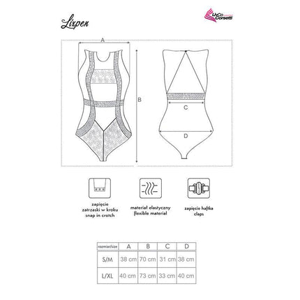 livco corsetti fashion lixpen lc 90612 corpo nero