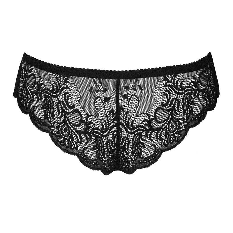 livco corsetti fashion love story lc 90679 panty crotchless nero