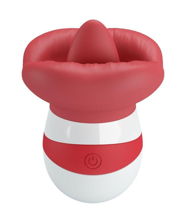 pretty love stimolatore della lingua mina rosso chiaro