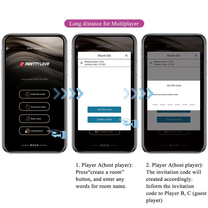 pretty love telecomando billy vibrazione viola app gratuita