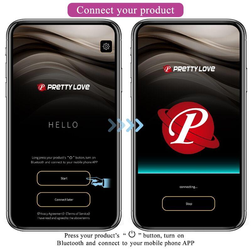 pretty love telecomando billy vibrazione viola app gratuita