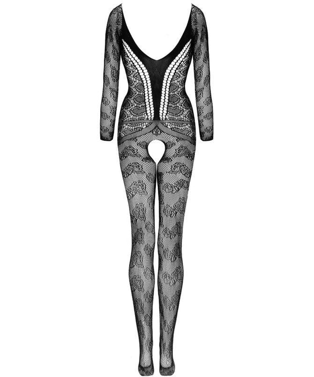 livco corsetti fashion cordill lc 17358 bodystocking crotchless nero taglia unica