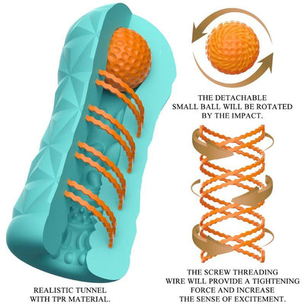 pretty love masturbatore victoria caspar verde acqua