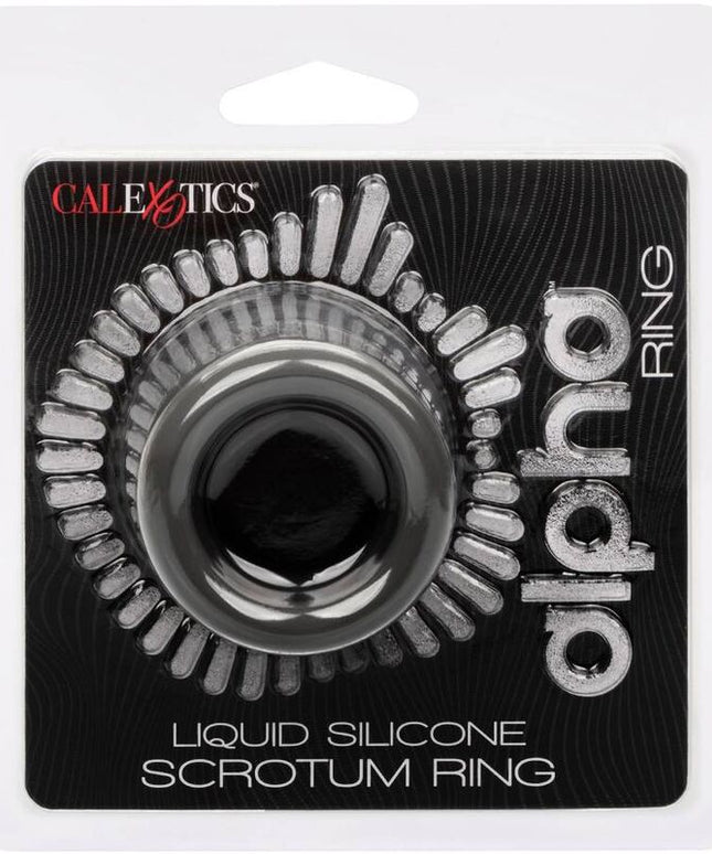 CALEXOTICS - ALPHA ANELLO ALLUNGABILE PER SCROTO NERO