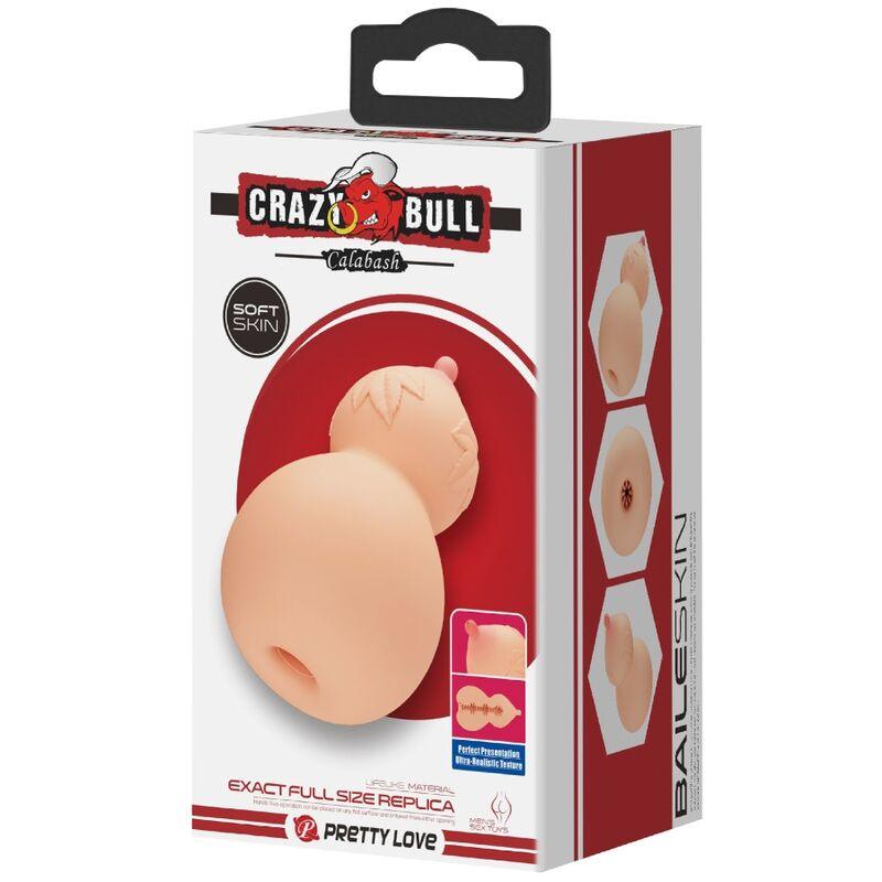 crazy bull mastubador a forma di seno calabash