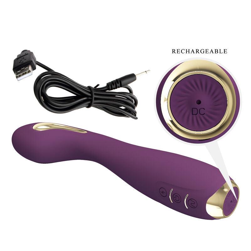 pretty love vibratore elettroshock hector by app control viola