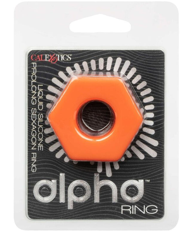 CALEXOTICS - ALPHA ANELLO PROLONG SEXAGON ARANCIONE