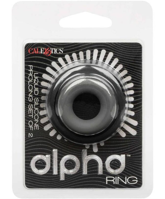 CALEXOTICS - ALPHA SET DI 2 ANELLI PROLONG GRIGIO