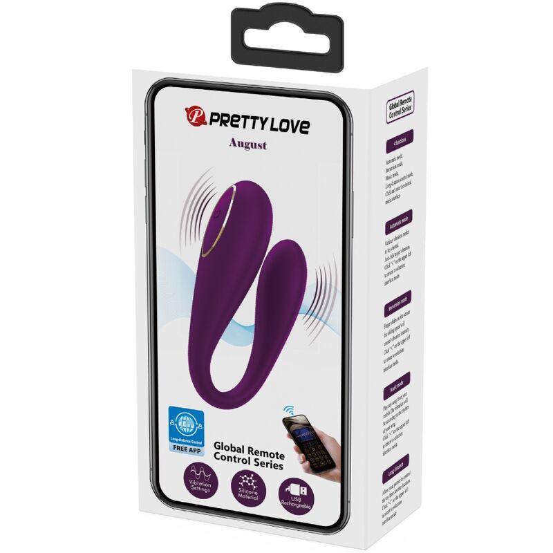 pretty love vibratore global double pleasure remoto di agosto