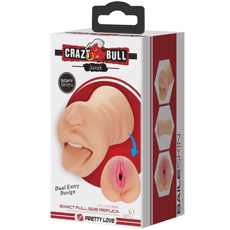 crazy bull mastubador a forma di sarah vagina doppia entrata