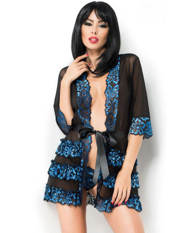 chilirose cr 3837 pegnoir blu e nero s m