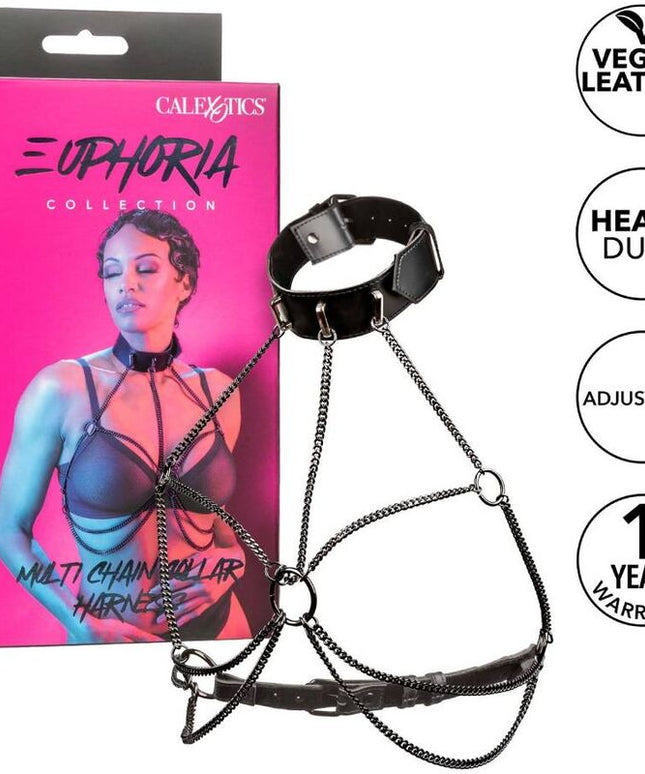 CALEXOTICS - EUPHORIA IMBRACATURA COLLETTO MULTI CATENA