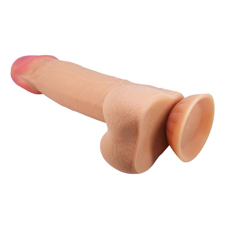 pretty love dildo realistico sliding skin series con ventosa scorrevole della pelle 21 8 cm