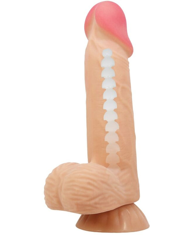 PRETTY LOVE - DILDO REALISTICO SLIDING SKIN SERIES CON VENTOSA SCORREVOLE DELLA PELLE 20,6 CM