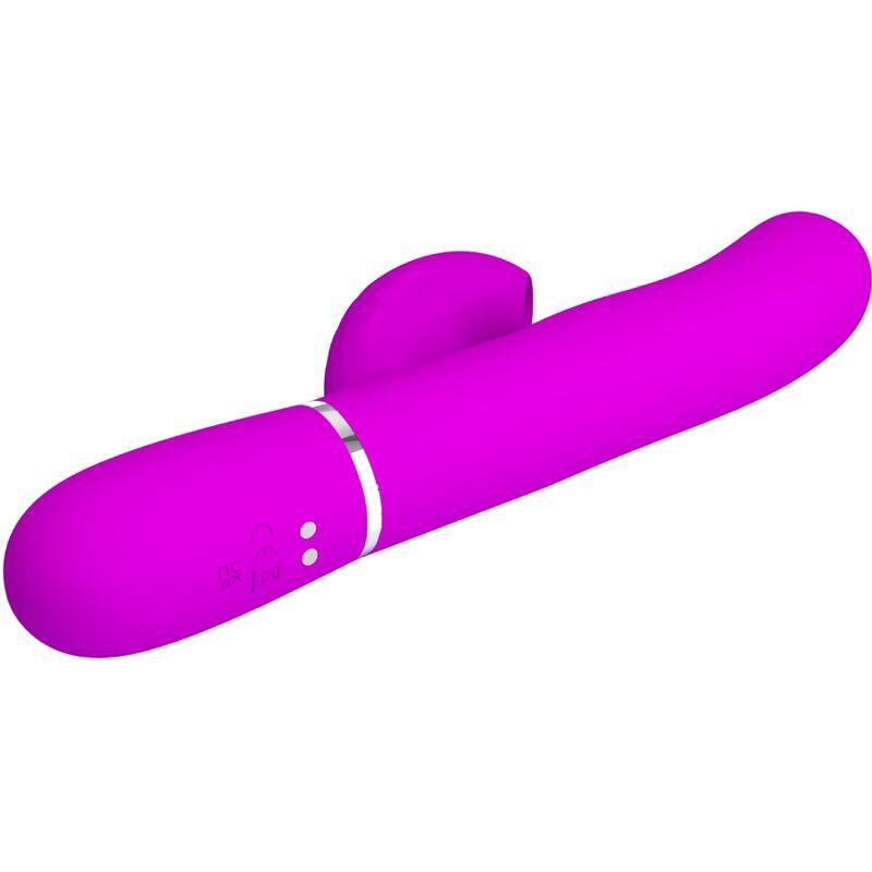 pretty love vibratore multifunzione perlita 3 in 1 g spot viola