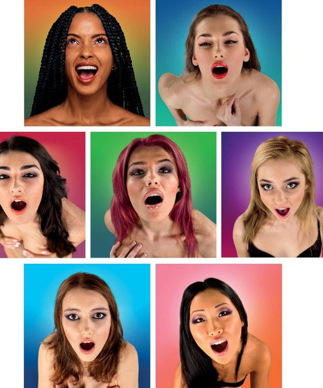 spencer fleetwood wanky hankies 7 fazzoletti da donna extra large