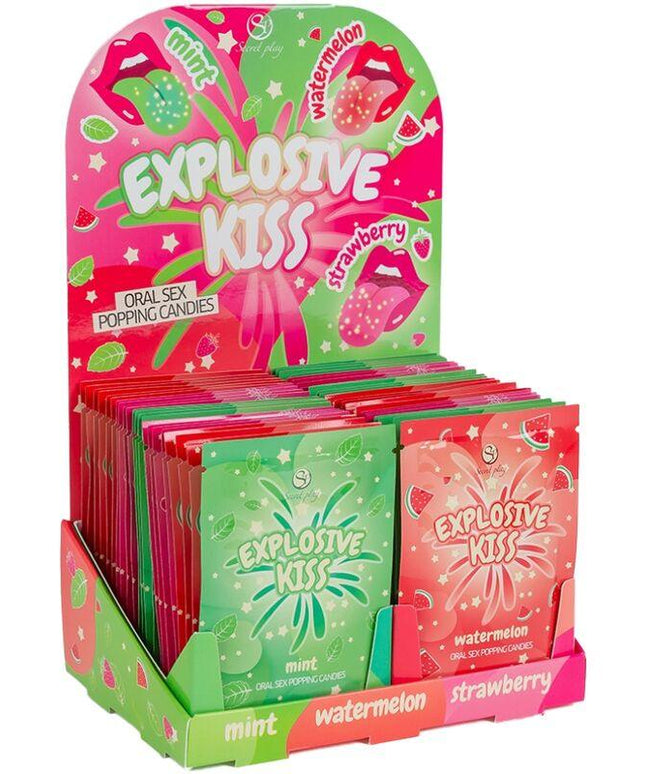secret play display di caramelle esplosive 48 unita