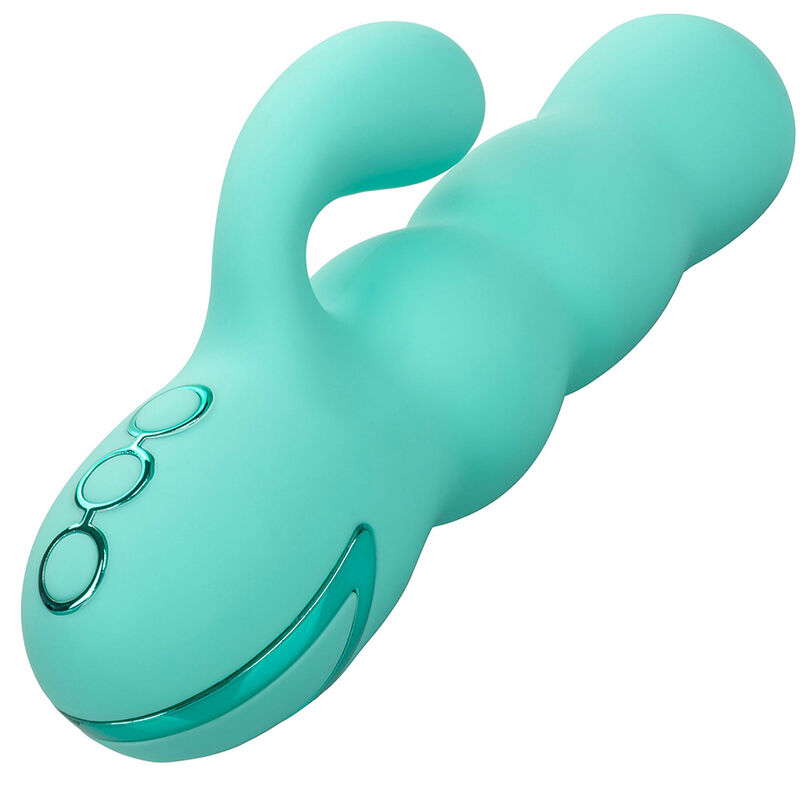 CALEXOTICS - VIBRATORE DEL MAR DIVA RABBIR AQUA GREEN DI CALIFORNIA DREAMING