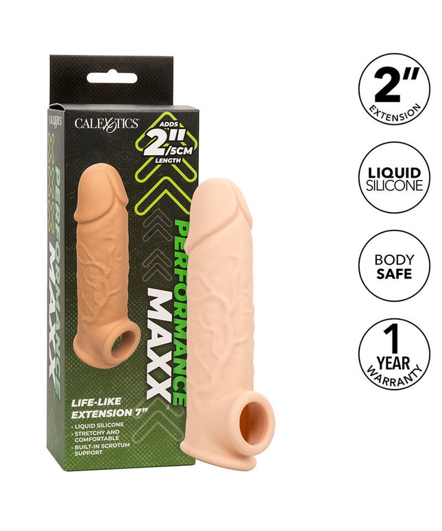 CALEXOTICS - PERFORMANCE MAXX LIFE-LIKE EXTENSION 7 PELLE CHIARA