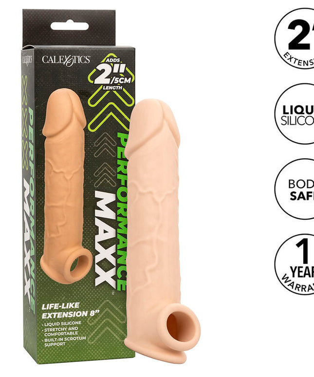 CALEXOTICS - PERFORMANCE MAXX LIFE-LIKE EXTENSION 8 PELLE CHIARA