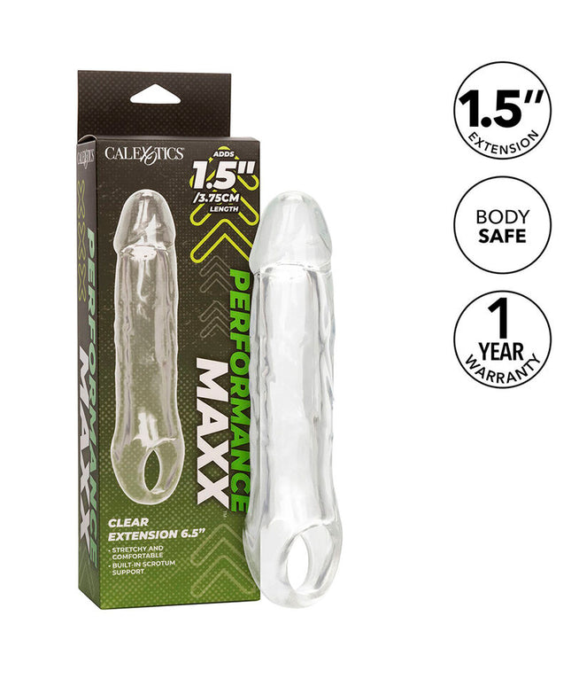 CALEXOTICS - PERFORMANCE MAXX CLEAR EXTENSION 6,5 TRASPARENTE