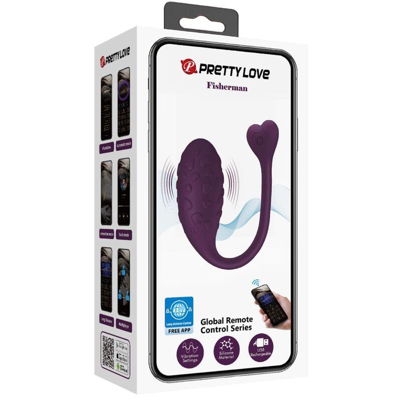 pretty love uovo vibrante lila fisher controllato da app