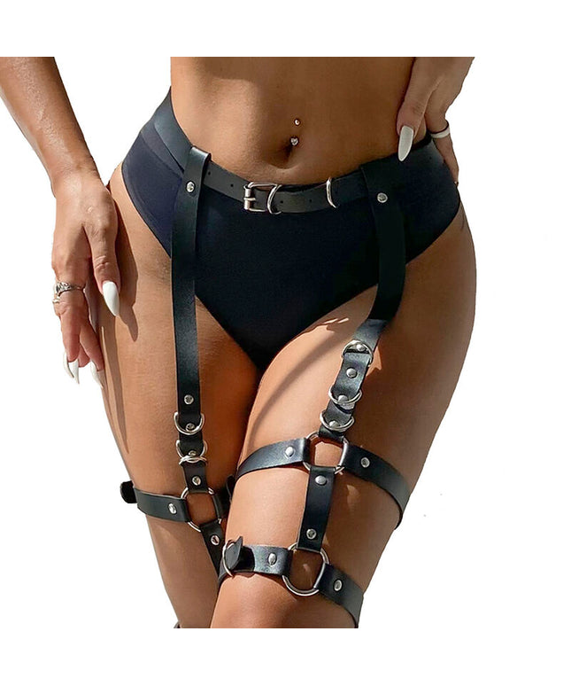 SUBBLIME - IMBRAGATURA CON ANELLI TAGLIA UNICA