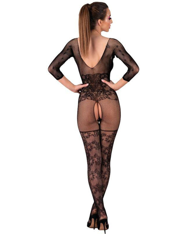livco corsetti fashion bodystocking celdon crotchless nero taglia unica