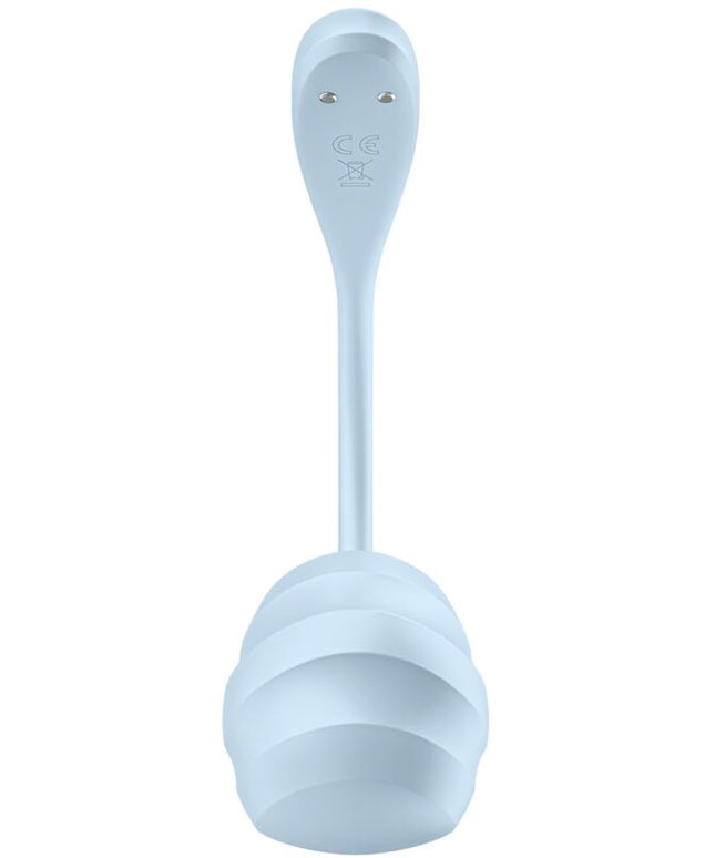 SATISFYER - STIMOLATORE PUNTO G PETALE LISCIO SKY BLUE APP GRATUITA