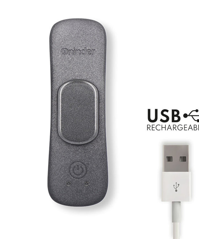 ONINDER - VIBRATORE RICARICABILE MANILA PANTY 9 VELOCITÀ 9.6 CM X 2.6 CM - APP GRATUITA