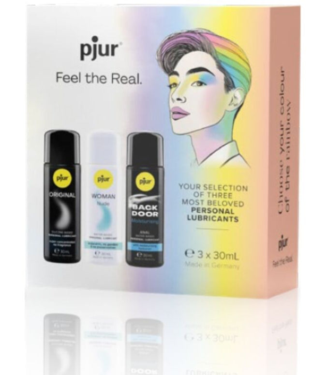 PJUR - SET PRIDE LUBRIFICANTI PREMIUM 3 X 30 ML