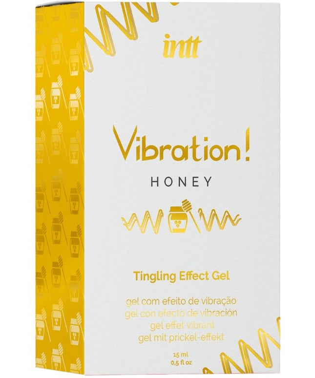 INTT - POTENTE GEL LIQUIDO VIBRATORE AL MIELE STIMOLANTE INTIMO 15 ML