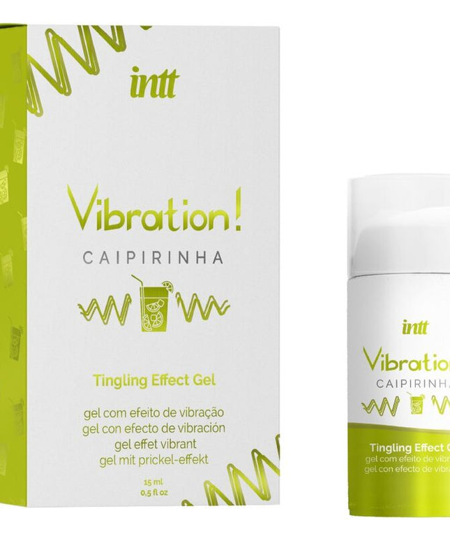 INTT - POTENTE STIMOLANTE INTIMO CAIPIRINHA GEL VIBRATORE LIQUIDO 15 ML