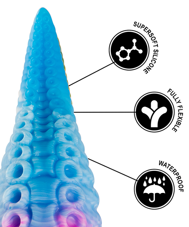 EPIC - DILDO CON TENTACOLI BLU PHORCYS GRANDE