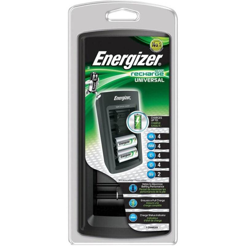 energizer caricabatteria universale per batterie