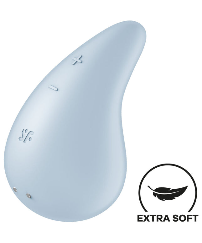 SATISFYER - VIBRATORE GOCCIA DI RUGIADA LAY-ON BIANCO
