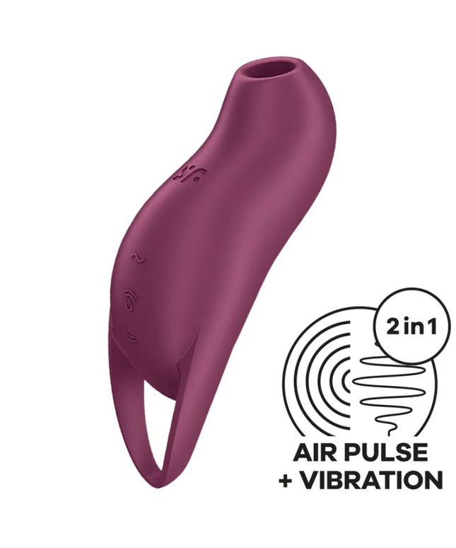 SATISFYER - POCKET PRO 1 STIMOLATORE CLITORIDE GRANATO
