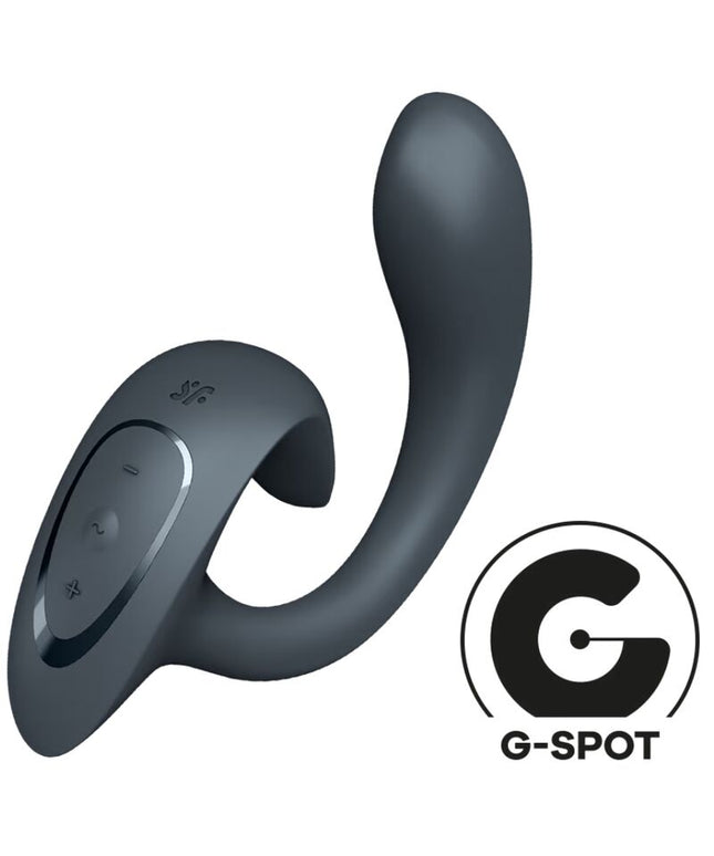 SATISFYER - G FOR GODDESS 1 VIBRATORE CONIGLIO GRIGIO SCURO