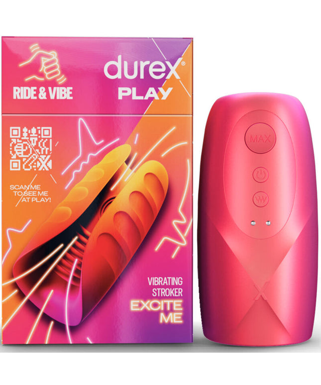 DUREX - MASTURBATORE VIBRATORE TOY RIDE & VIBE