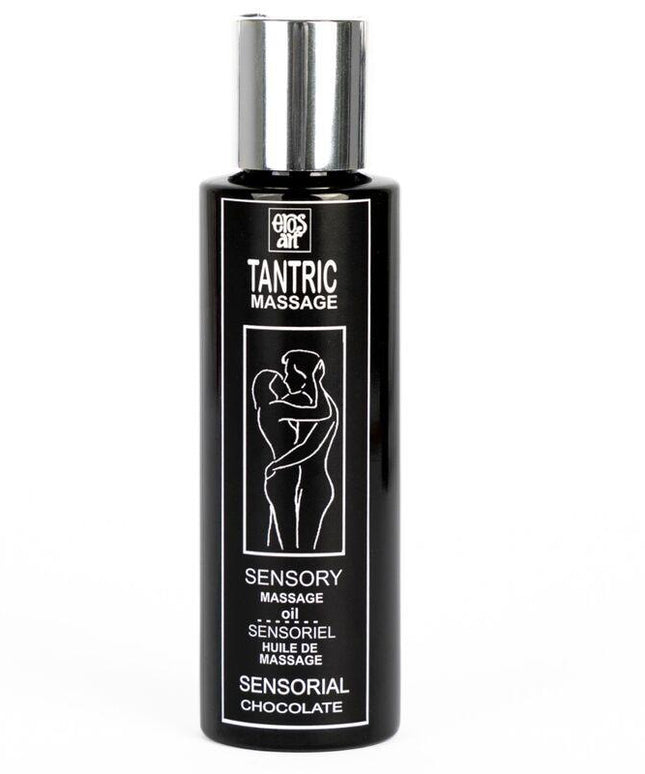 EROS-ART - OLIO DA MASSAGGIO TANTRICO NATURALE E AFRODISIACO AL CIO CCOLATO 100 ML - Only Vibes