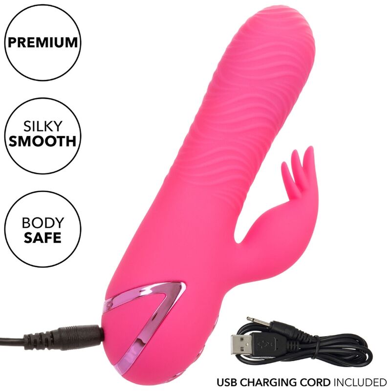 CALEXOTICS - SACRAMENTO SWEETIE VIBRATORE RABBIT PINK BY CALIFORNIA DREAMING