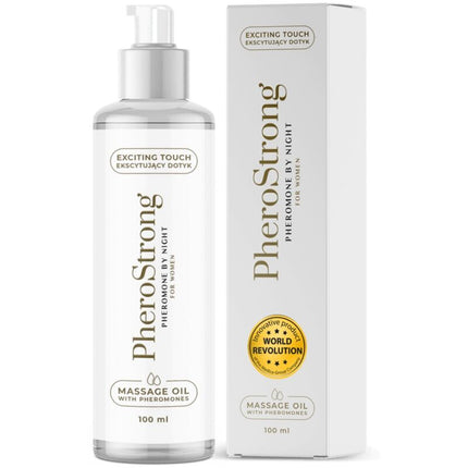PHEROSTRONG - OLIO DA MASSAGGIO NOTTURNO PER DONNE 100 ML