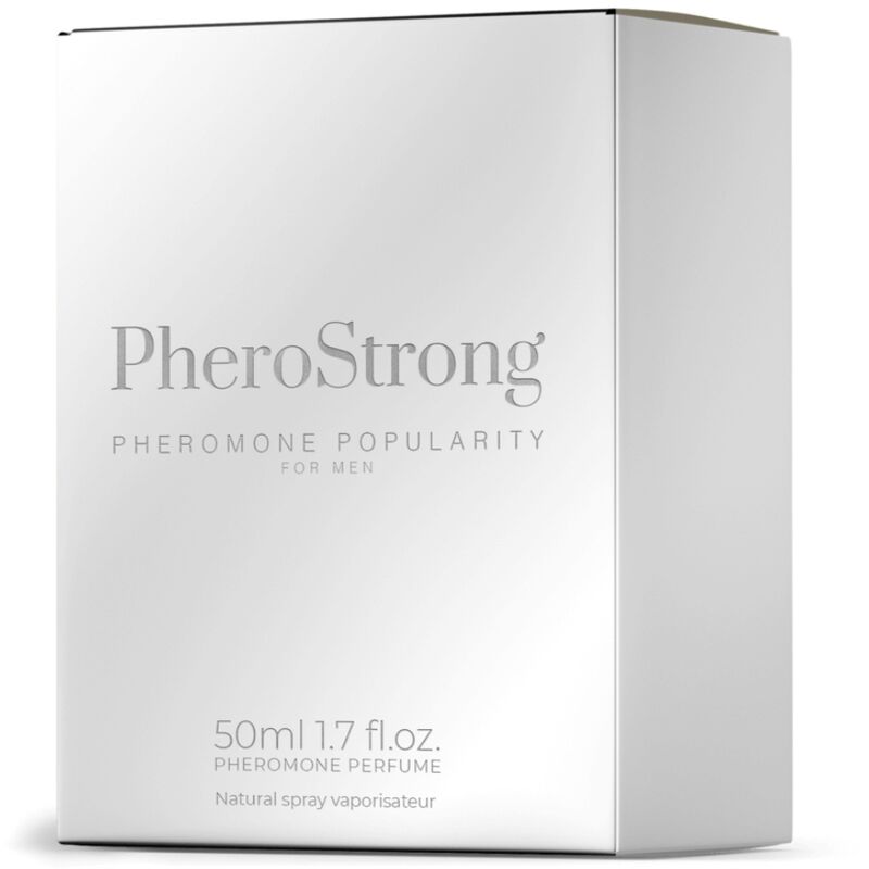 PHEROSTRONG - PROFUMO AI FEROMONI POPOLARE PER UOMINI 50 ML