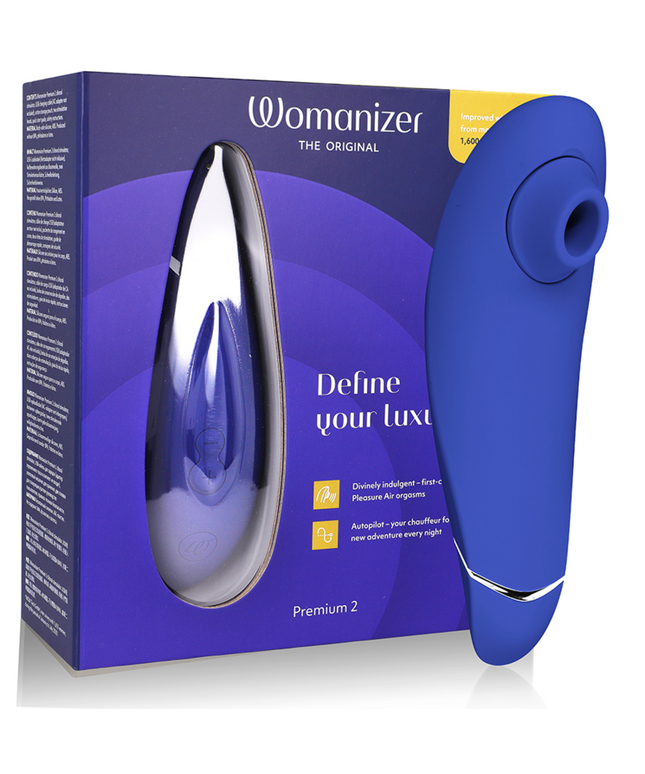 WOMANIZER - PREMIUM 2 STIMOLATORE DEL CLITORIDE MIRTILLO